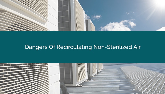 Recirculating Non-Sterilized Air